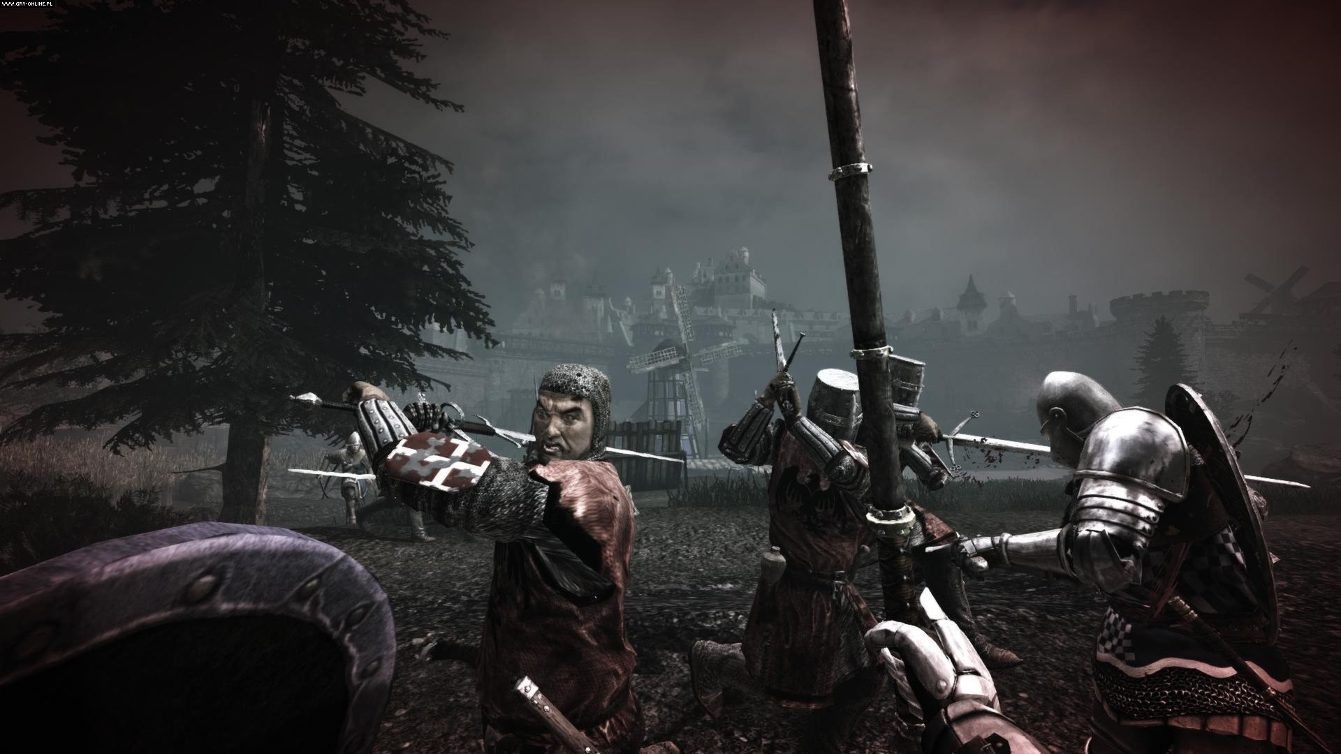The fighting in Chivalry: Medieval Warfare is very in-your-face