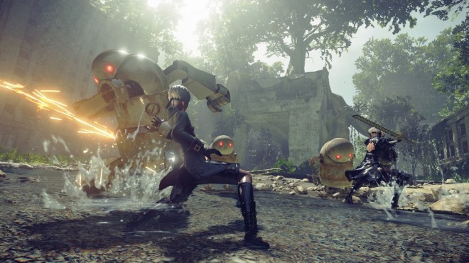 Players will have to play against insane robotic lifeforms if they hope to survive NieR: Automata