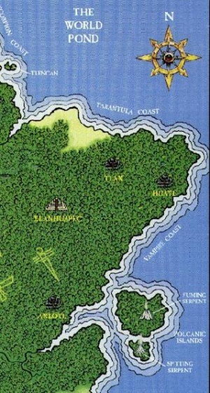 The Vampire Coast, home to zombie pirates and southern vampire lords. 