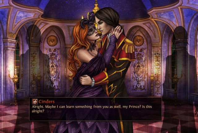 cinders, cinders gameplay, cinders visual novel, best dating sims