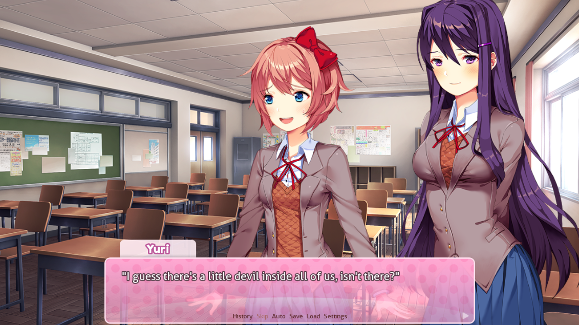 doki doki literature club, ddlc, best visual novels