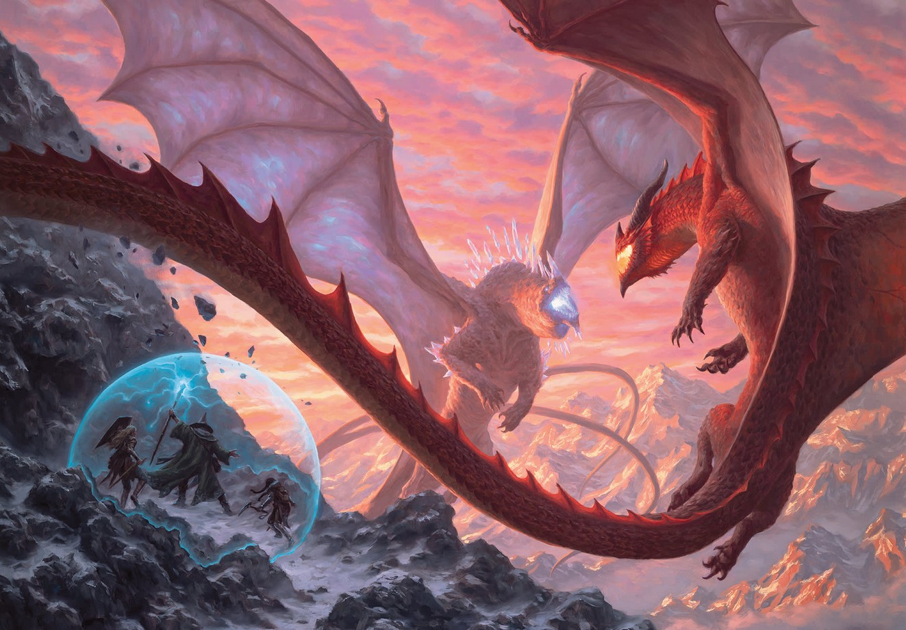 Wizards of the Coast: Fizban’s Treasury of Dragons cover art