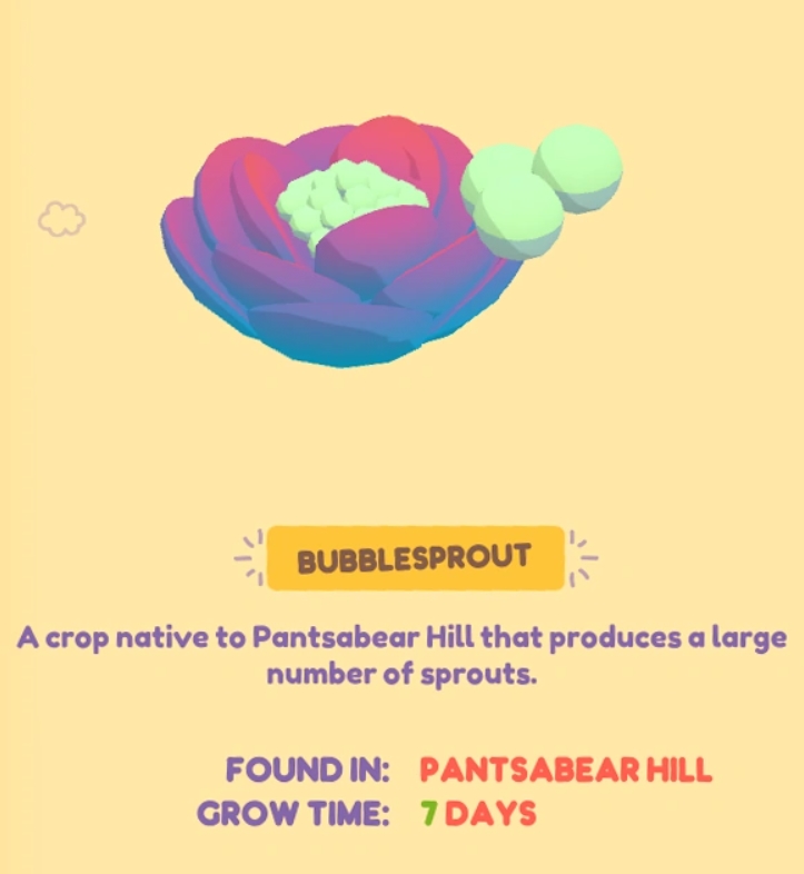 Bubblesprout Crop