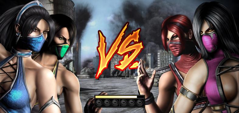 Mortal Kombat 9 new all Fatalities vs sexy Hotties montage 