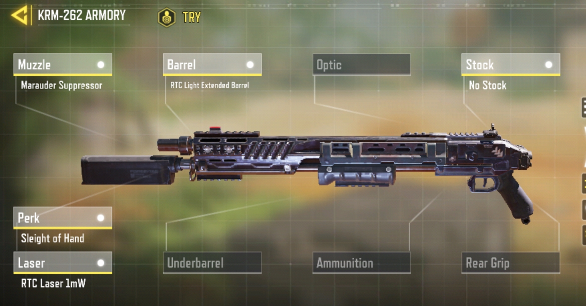 [Top 5] CoD Mobile Best Attachments For KRM262 Gamers Decide