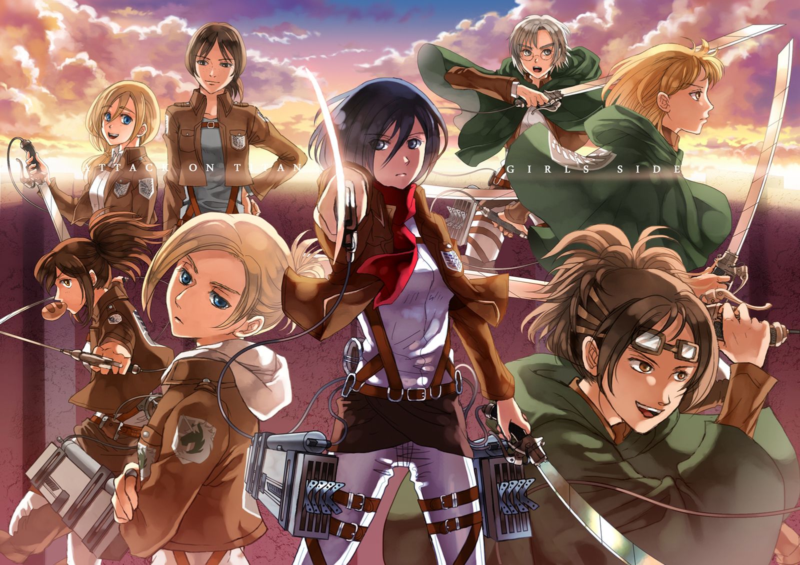 Top 10] Attack on Titan Best Girls That Are Awesome | GAMERS DECIDE