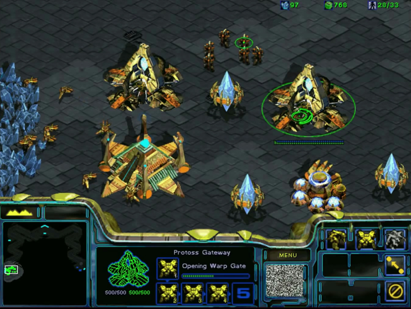 Old school Starcraft