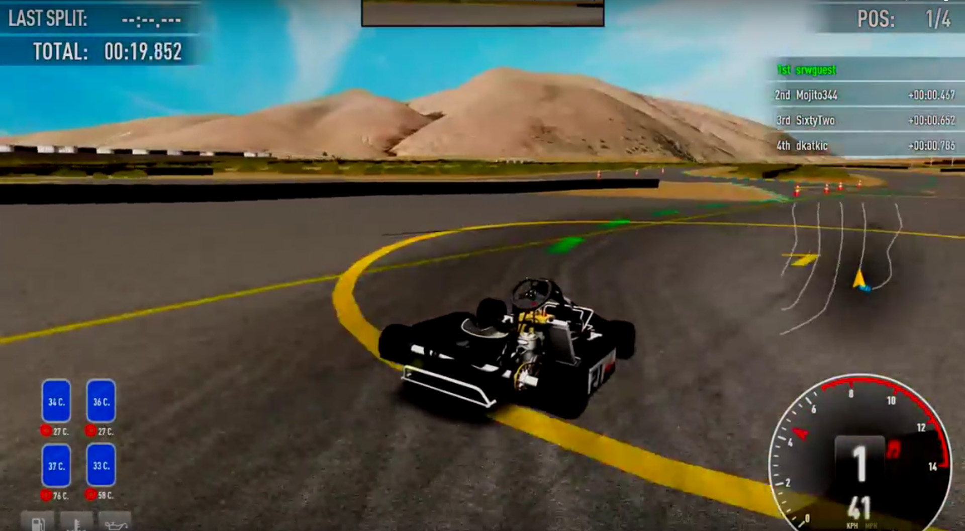 Simraceway Raceroom racing experience vs simraceway - billabang