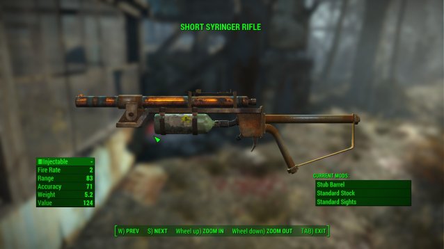 Syringer rifle fallout 4