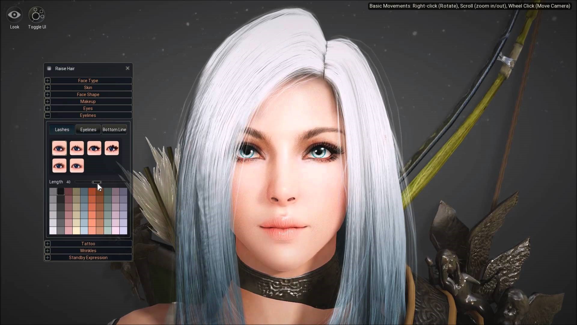 black desert online character creation face 1080p