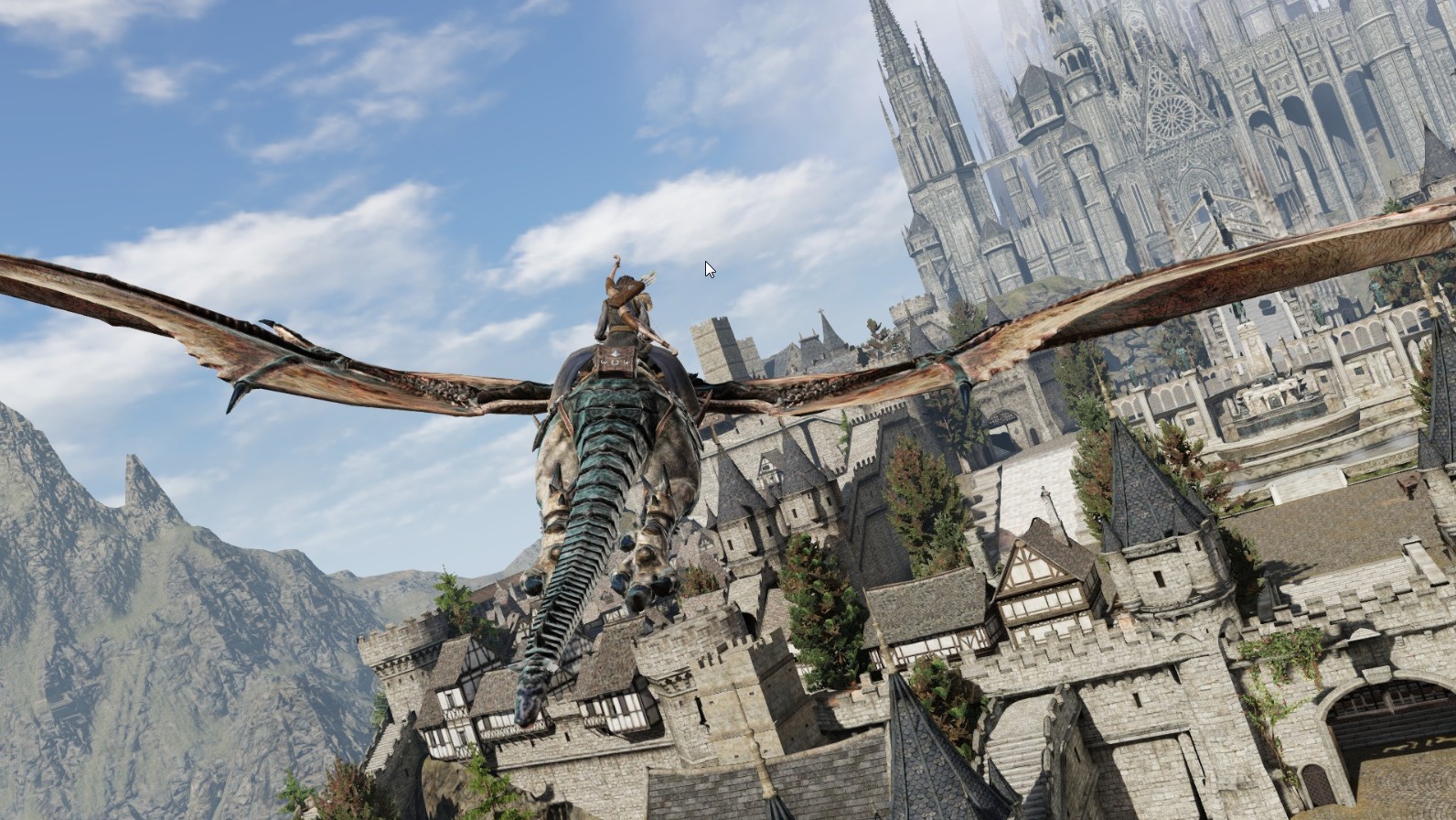 bless online, capital city, dragon flight