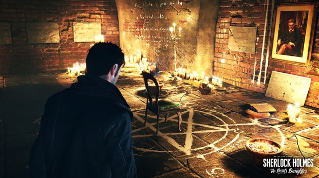 Sherlock with a pentagram