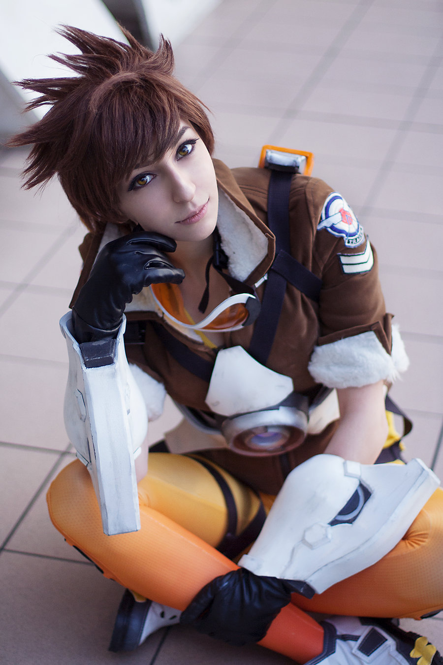 Cosplay hot tracer Overwatch Cosplay