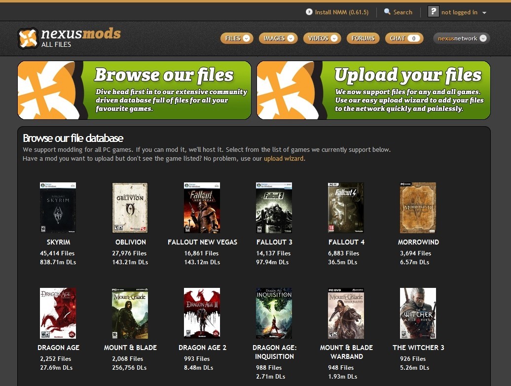 PC where to download mods gaming 2017 nexusmods moddb workshop update