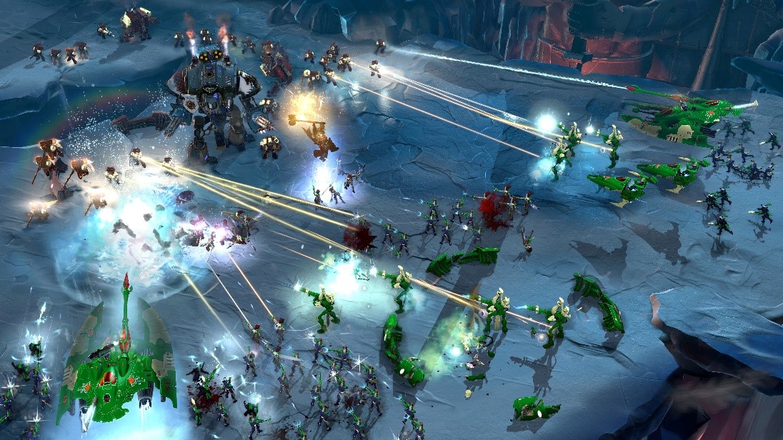 Dawn of War 3 brought back the large scale battles of the first game.