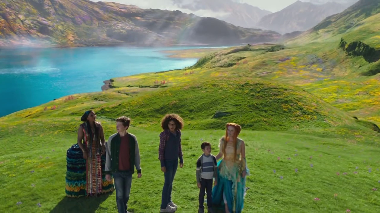 Fantasy setting in A Wrinkle in Time