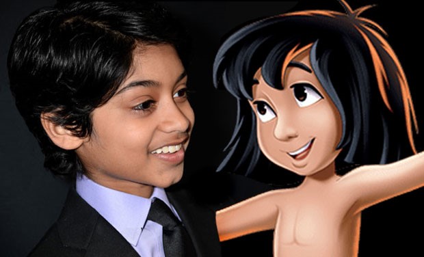 Chand and Mowgli from the Disney adaptation