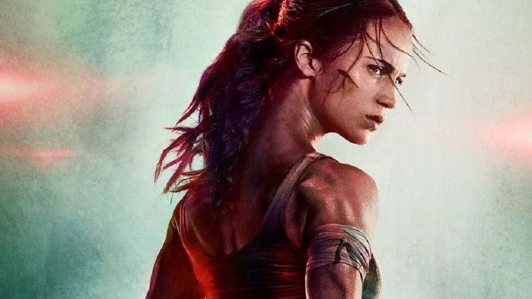 Vikander as Lara Croft