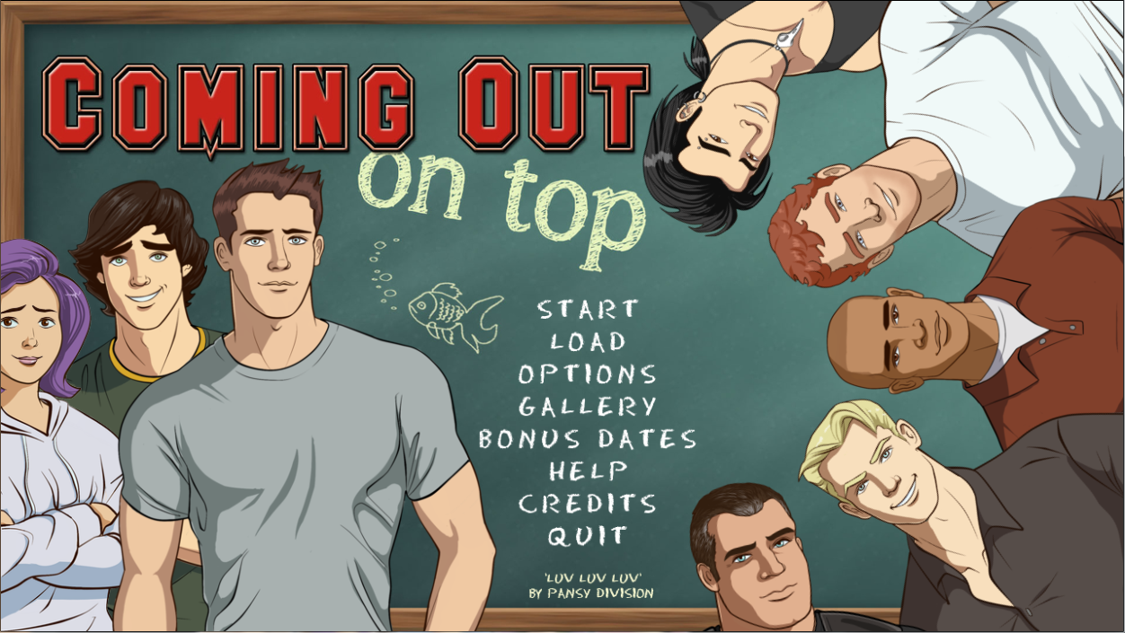 coming out on top, coming out on top visual novel, best dating sims
