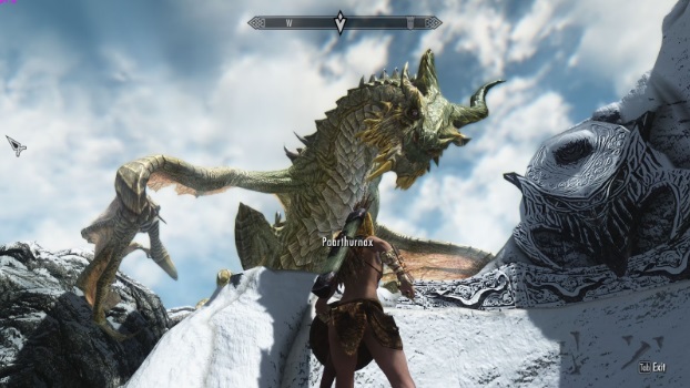 elder scrolls skyrim dragon