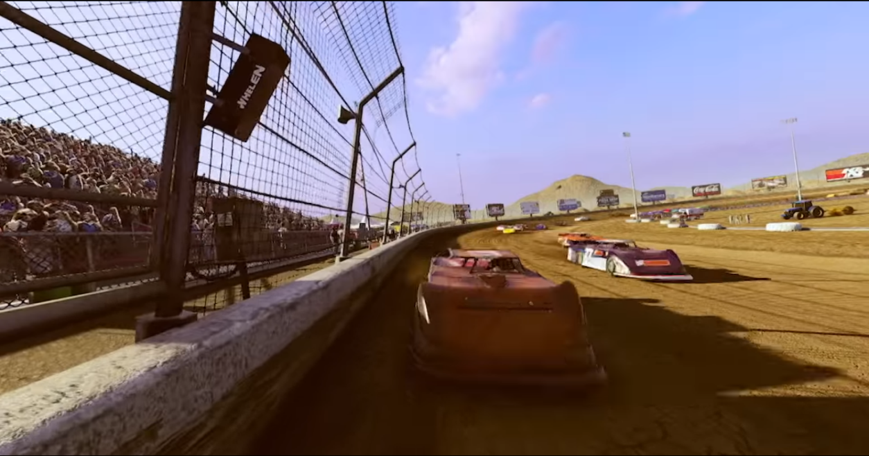 Las Vegas has its dirt track featured!