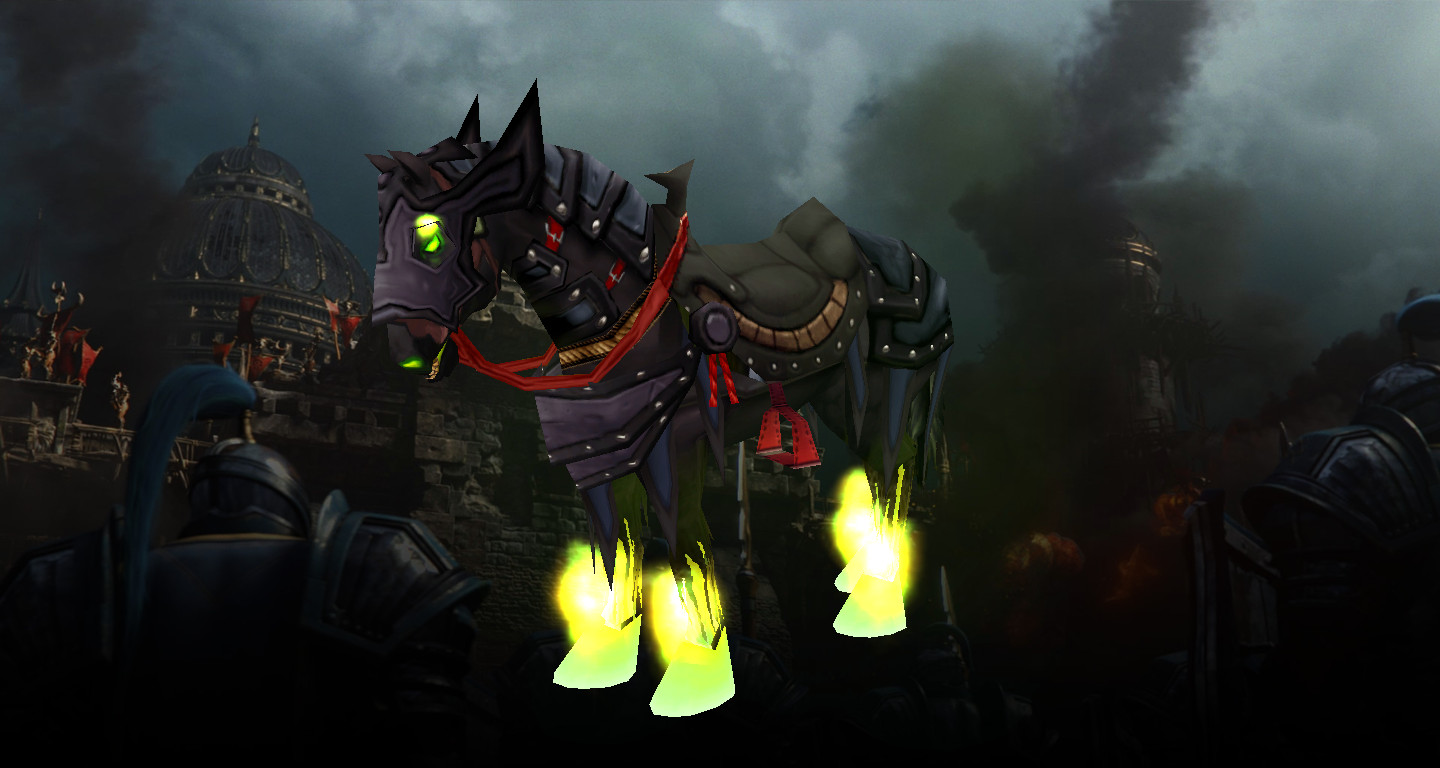 Headless horseman mount