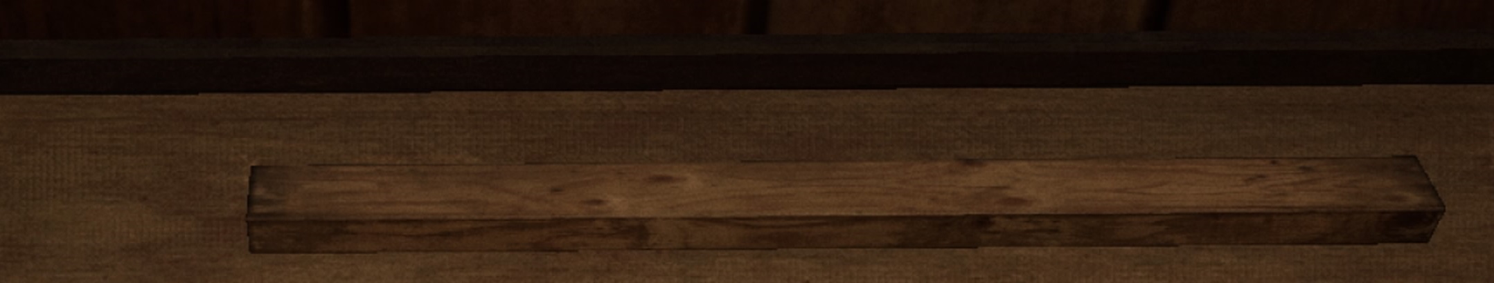 "CAUTION: Splinters."