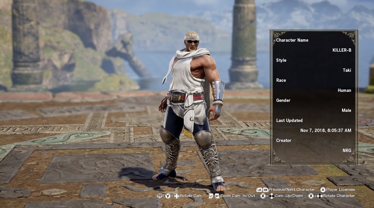 soul calibur vi character creation