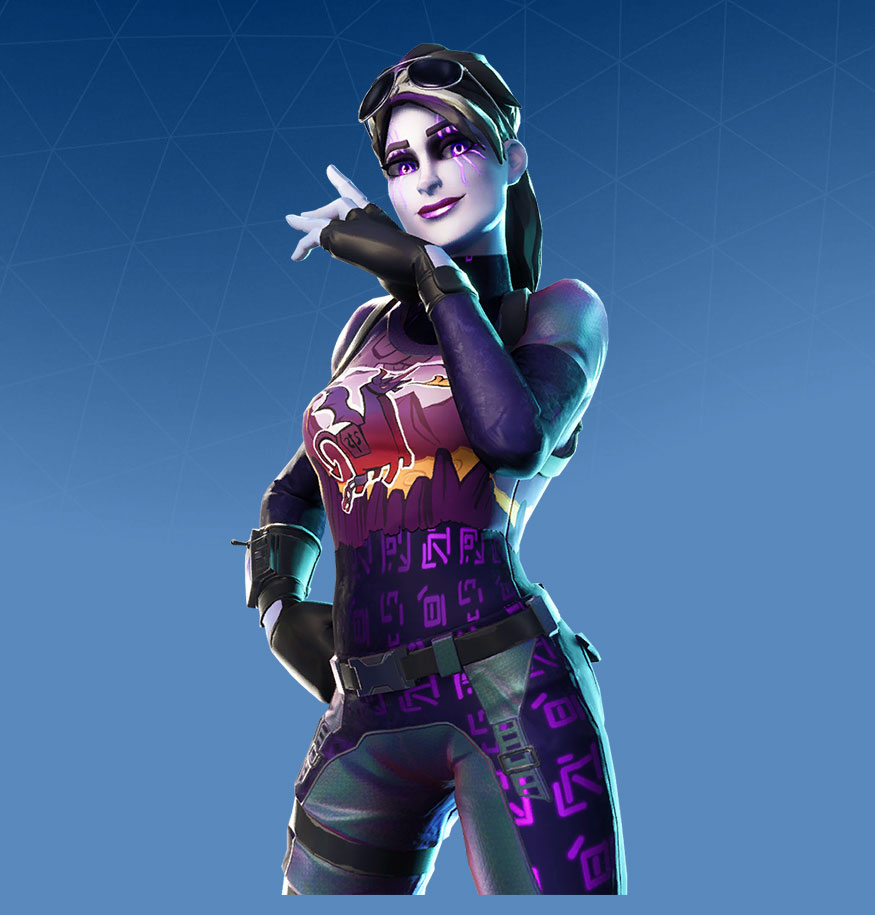 Top 10 Best Fortnite Girl Skins Gamers Decide - 5 dark bomber