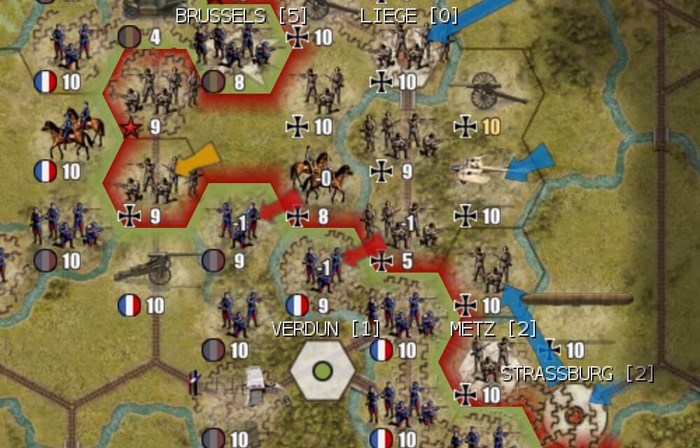 A closer look at rival forces in Commander The Great War