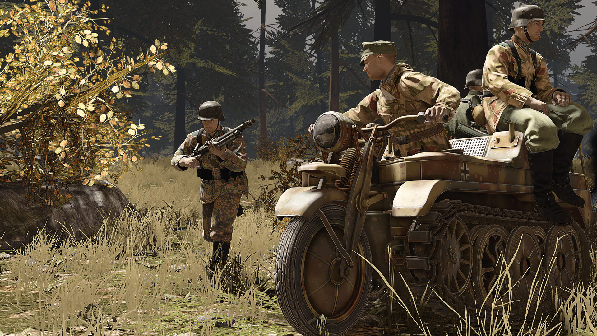 German soldiers in Heroes & Generals