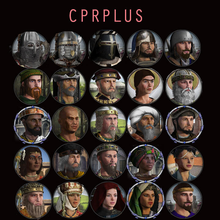 Cultures and Portraits Revamped mod Crusader Kings 2