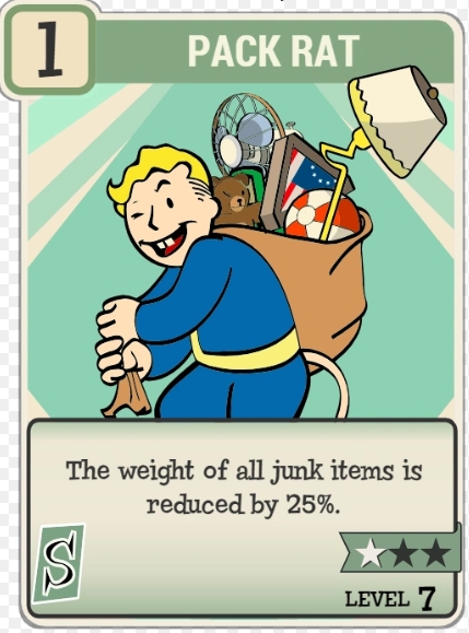 Pack Rat Perk Card