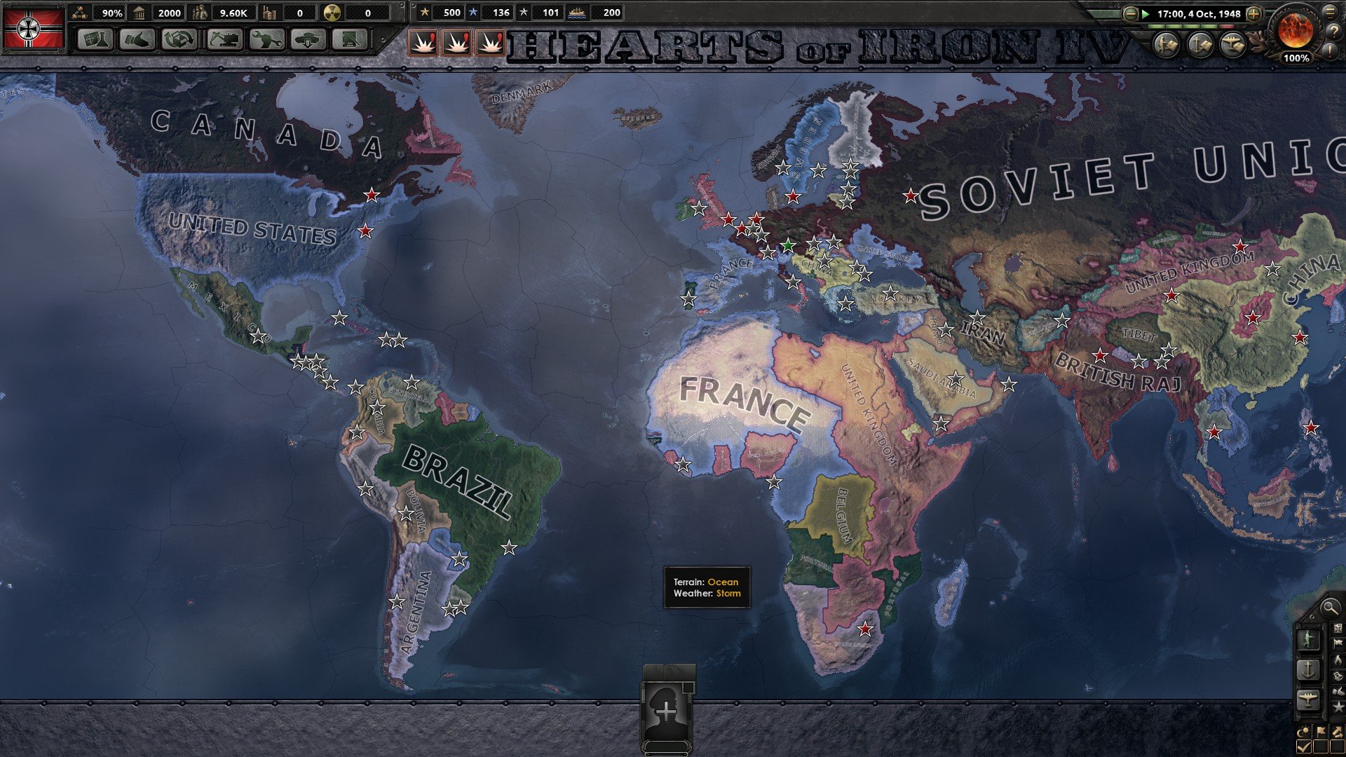 World War: Wage war across the surface of the Earth in HoI4.