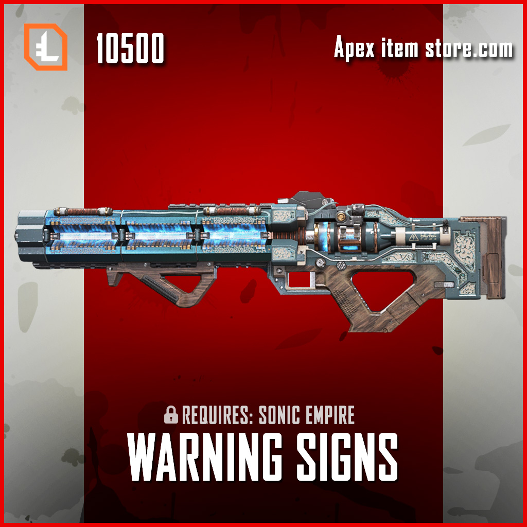 Warning Signs - Weapon Skin - Apex Legends Item Store