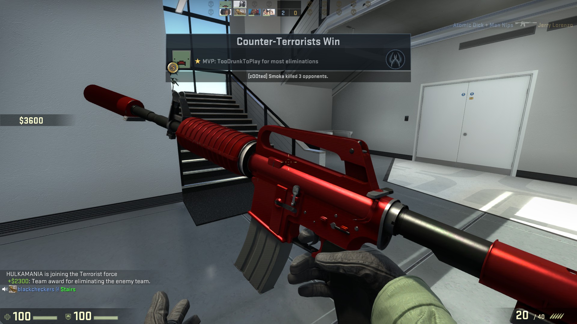 m4a1-s hot rod m4a1-s hot rod