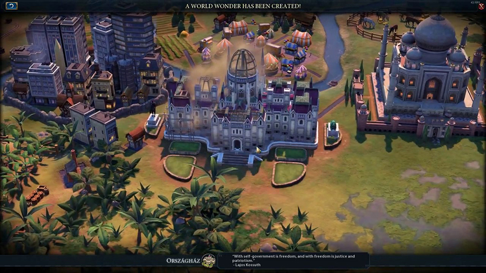 Civ 6 - Orszaghaz Wonder