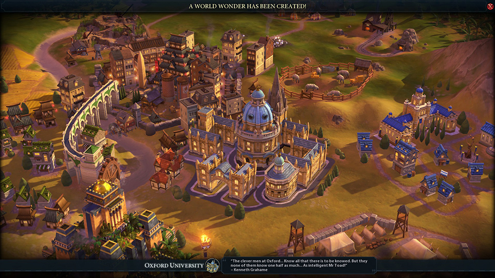 Civ 6 - Oxford University