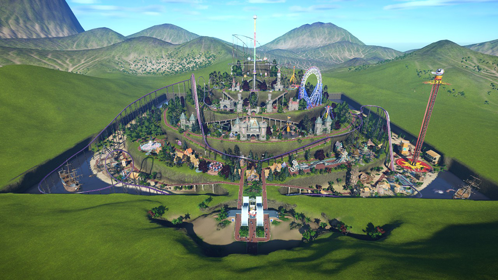 planet coaster park layout planet coaster park layout