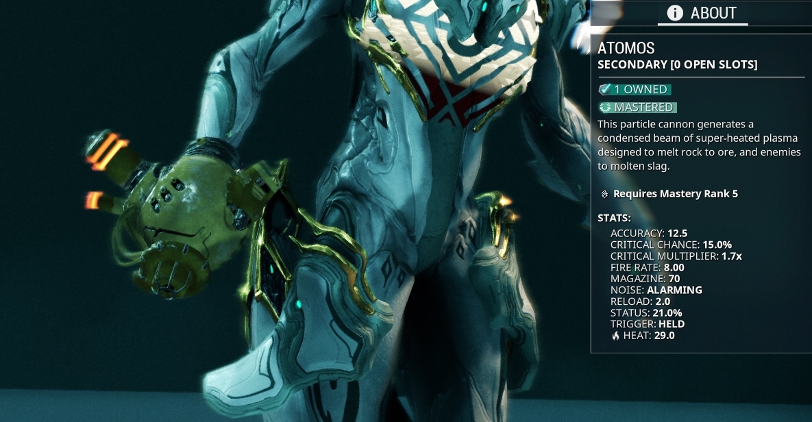 warframe lex prime secondary synoid gammacor atomos pyranna staticor akstiletto akbronco pandera