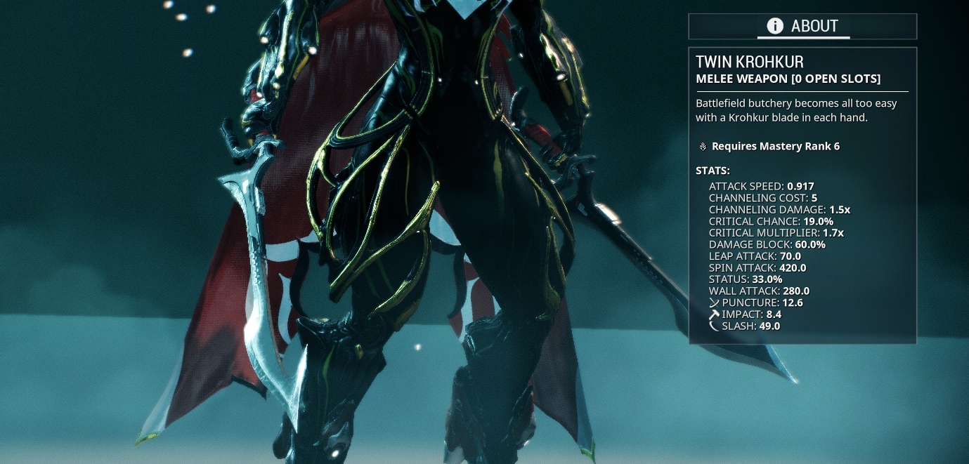 warframe best melee krohkur lacera silva and aegis prime 