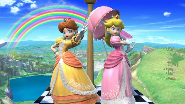 Peach and Daisy in Smash Ultimate