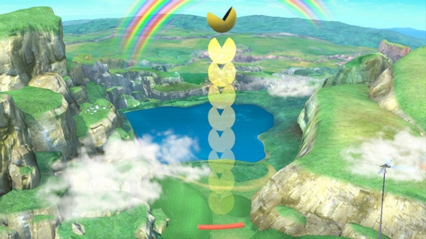 Pac-Man's recovery in Smash Ultimate