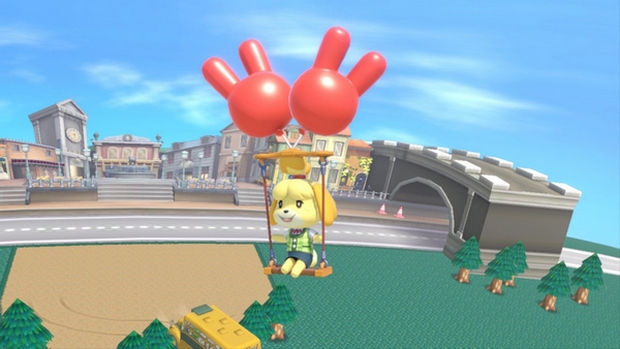 Isabelle's Recovery in Smash Ultimate
