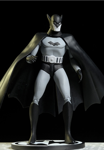 First Appearance Batman by Bob Kane Action Figure DC Collectibles Black /& White
