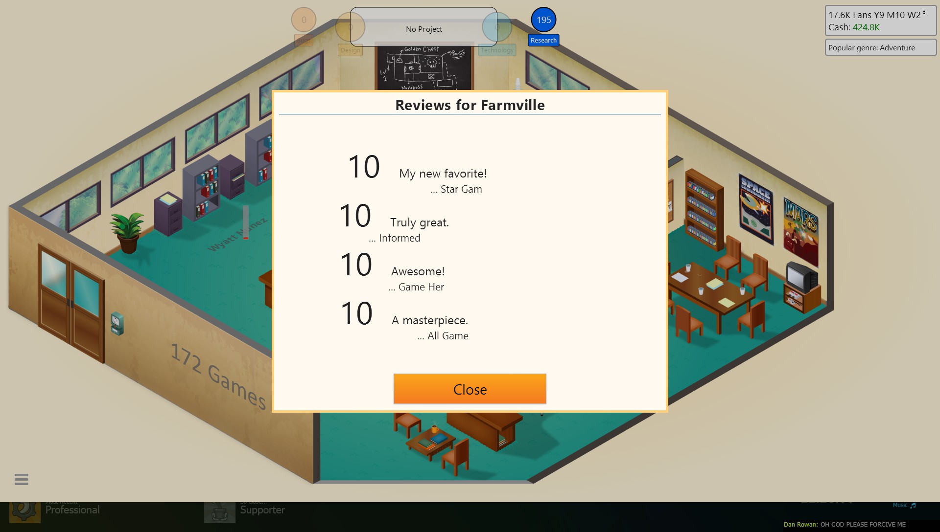 Game store tycoon