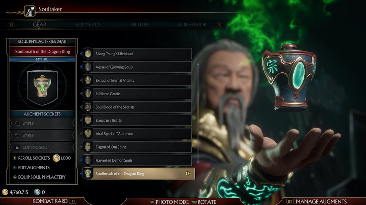 MK11 Augments Guide and The Ten Best Augments Gamers Decide