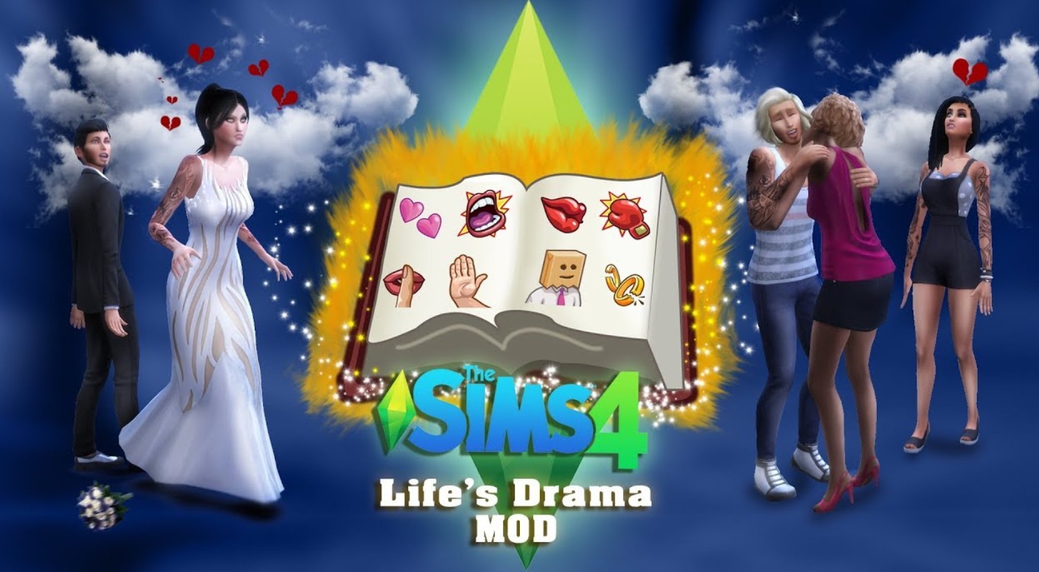 Real life is full of drama, now your sim's life can be too.