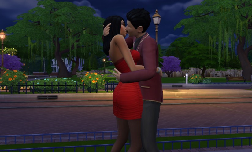 These sims fell in love thanks to the Simda dating app.