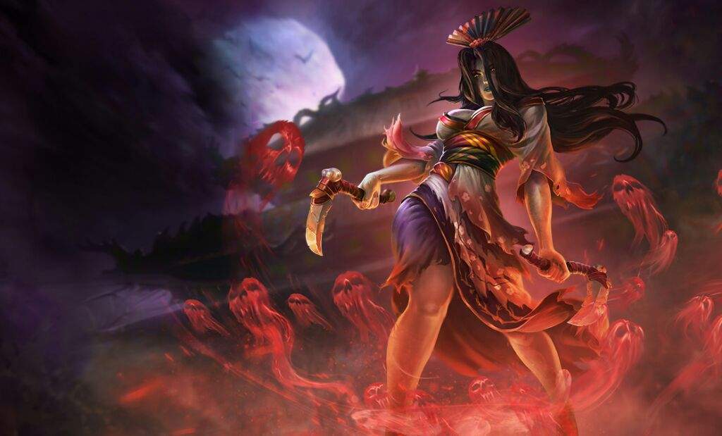 With sickles and shadows in hand, Izanami will haunt your games, as well as your nightmares.